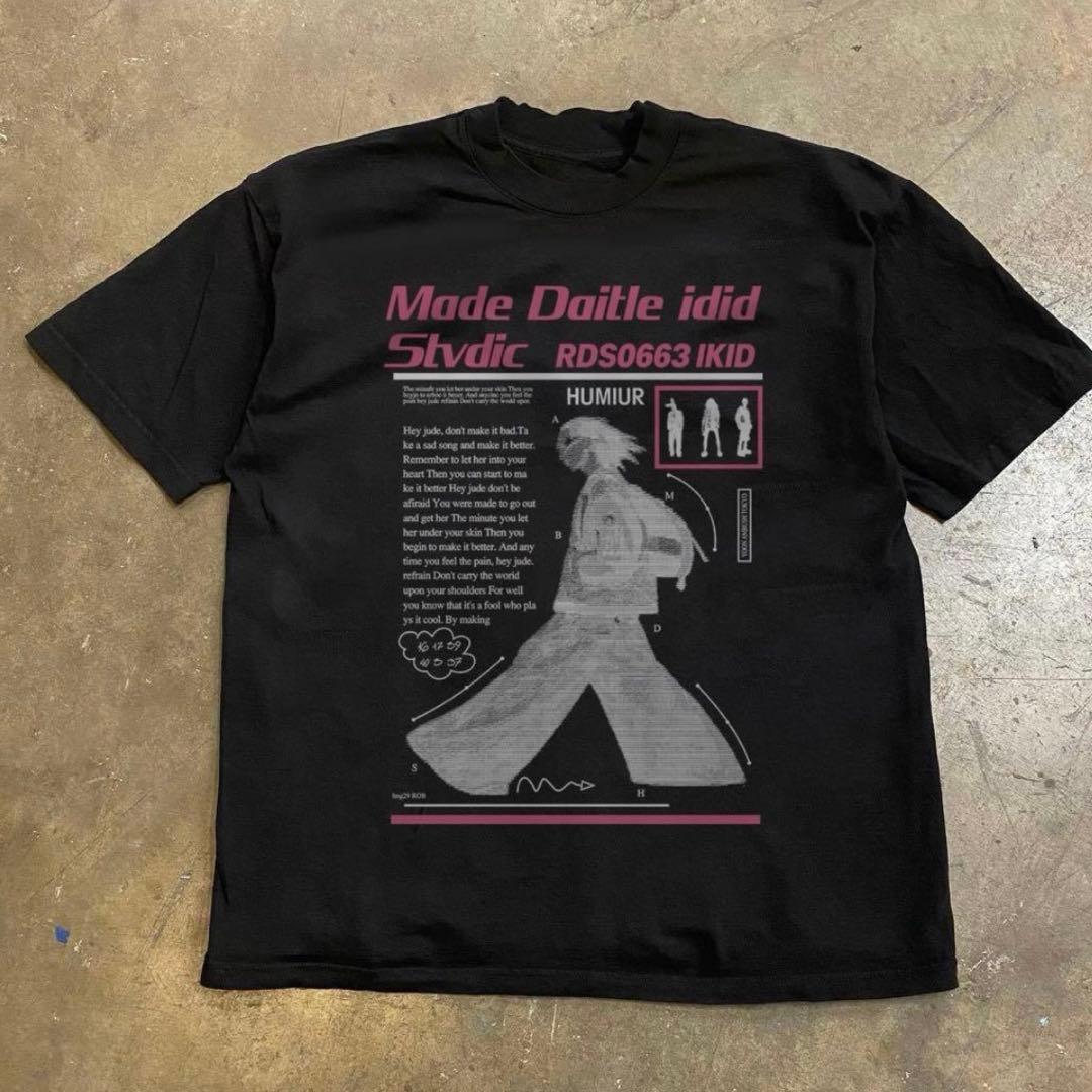 Streetwear Brand Aesthetic - Y2K Opium Estetiği Baskılı, Kalın Kumaşlı,